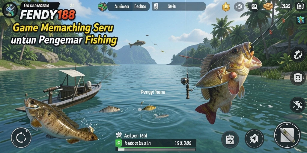 Tangkapan ikan besar dalam gameplay FENDY188 yang mendebarkan.