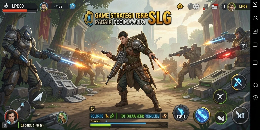 Tangkapan layar LPO88 menampilkan pertempuran strategis yang mendebarkan.