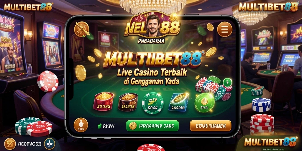 Tampilan gameplay Live Casino yang seru dan interaktif di MULTIBET88.