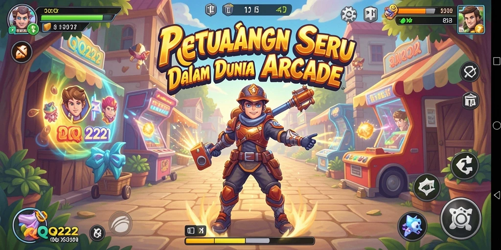 Tampilan gameplay QQ222 yang seru dan menantang di dunia Arcade.