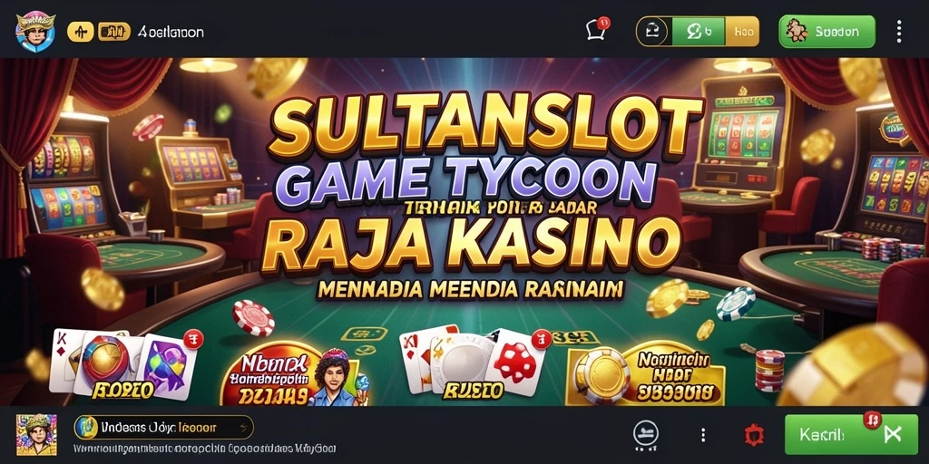 Tampilan screenshot utama SULTANSLOT yang menampilkan momen seru saat bermain.